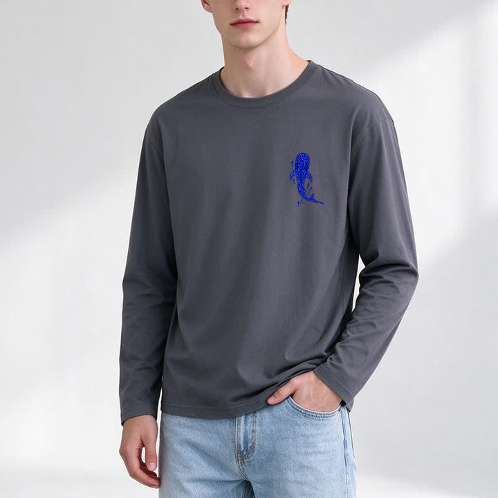 Christianartworkshop Deep Waters Isaiah 43:2 Ocean Graphic Long-Sleeve T-Shirt - image 15