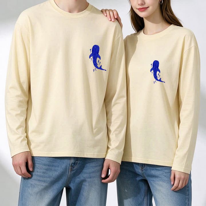 Christianartworkshop Deep Waters Isaiah 43:2 Ocean Graphic Long-Sleeve T-Shirt - image 11