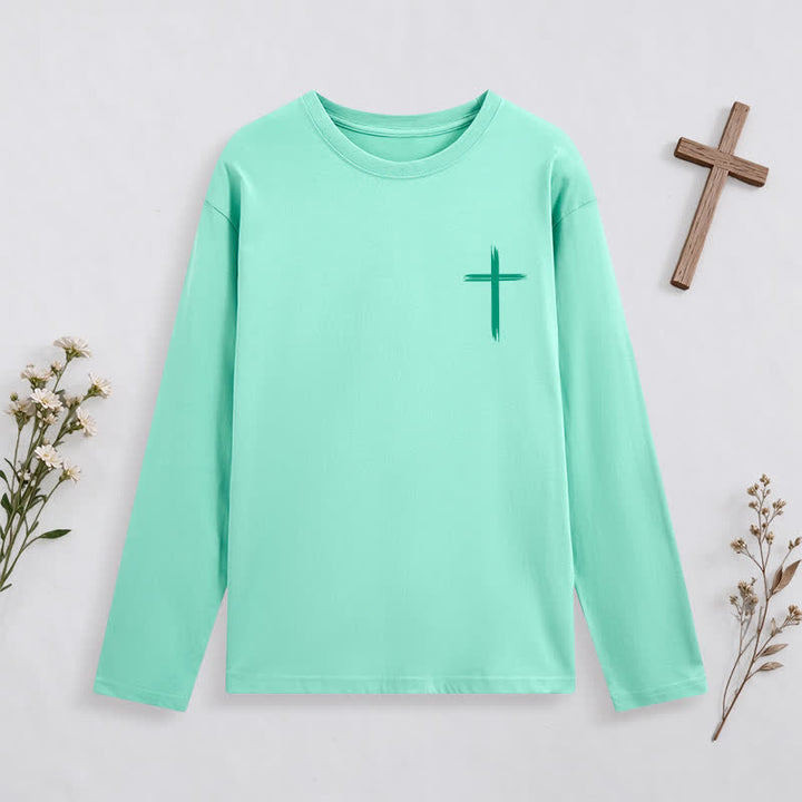 Christianartworkshop Let All That You Do Be Done In Love Long-Sleeve T-Shirt - image 2