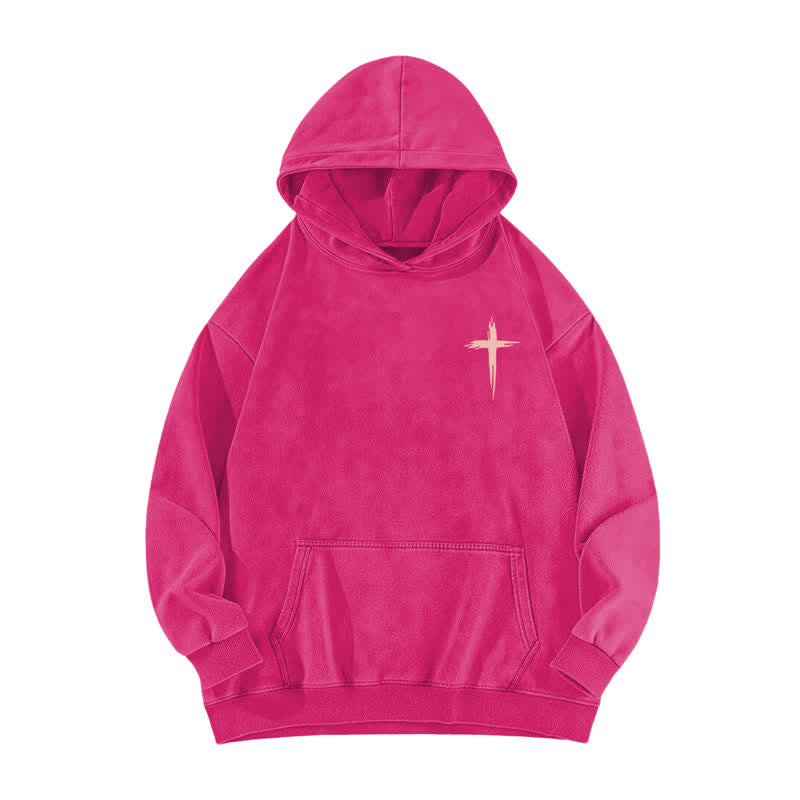 Christianartworkshop Fear Not Crown Portrait Street Washed Hoodie - image 17