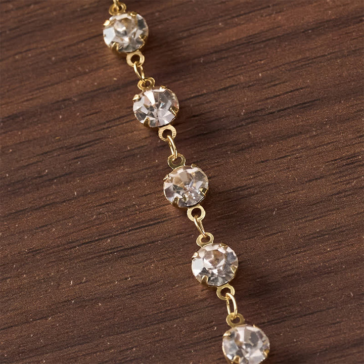 Christianartworkshop Imitation Pearl Beaded Alloy Necklace With Crystal Inlaid Cross - image 10