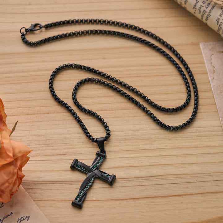 Christianartworkshop Curved Intertwined Zinc Alloy Cross Pendant: Symbol of Timeless Sacred Unity - image 10