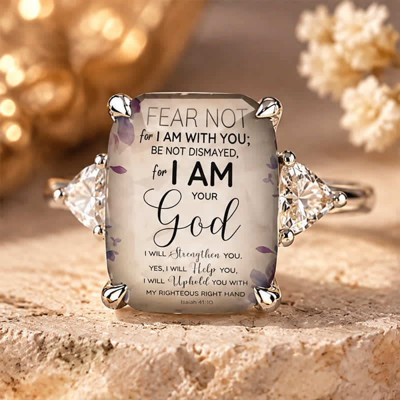 FREE Today: I Am Your God Faith Quote Copper Ring: Reminder of Boundless Saving Grace - image 8
