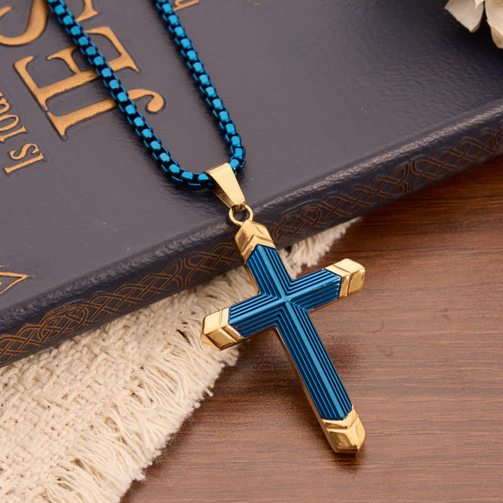 FREE Today: Linear Engraved Titanium Cross Pendant: Keepsake of Sincere Devoted Remembrance - image 9