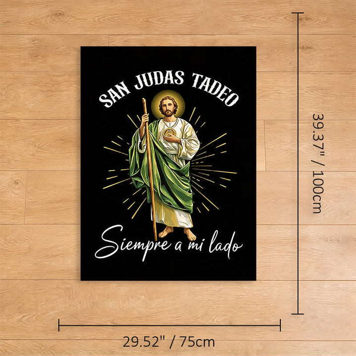 Christianartworkshop Radiant San Judas Tadeo Polyester Blanket: Token of Hopeful Intercession - 29.53''*39.37''/75*100cm - image 6