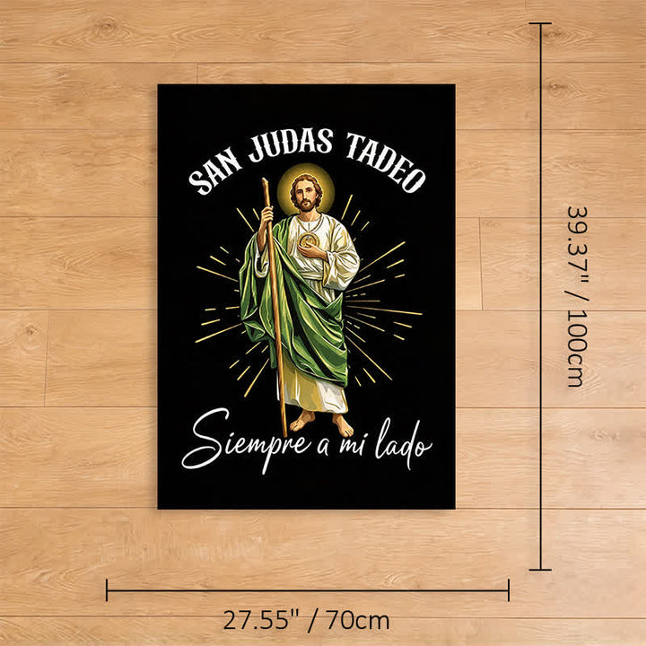 Christianartworkshop Radiant San Judas Tadeo Polyester Blanket: Token of Hopeful Intercession - 27.56''*39.37''/70*100cm - image 5
