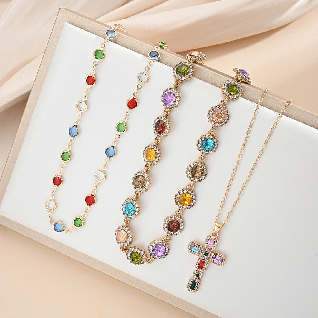 Christianartworkshop Elegant  Y-Shape Cross Layered Necklace: Symbol Of Calm Abiding Peace - image 12