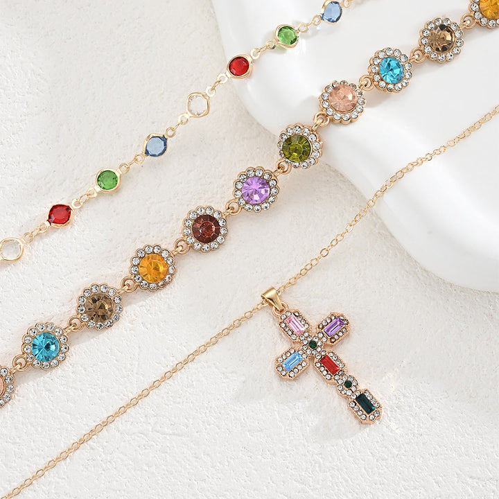 Christianartworkshop Elegant  Y-Shape Cross Layered Necklace: Symbol Of Calm Abiding Peace - image 13