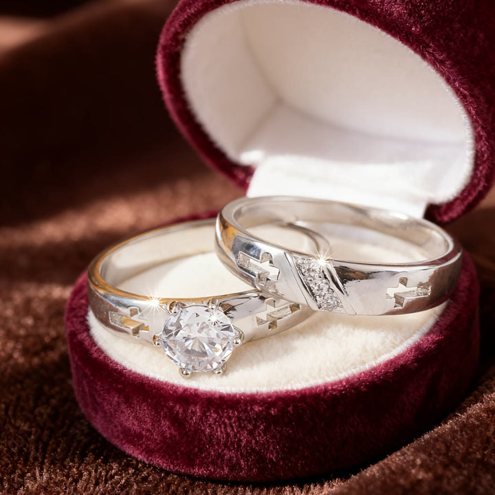 FREE Today: Stackable Cross Band Ring Set: Timeless Symbol of Faith & Eternal Light - image 15