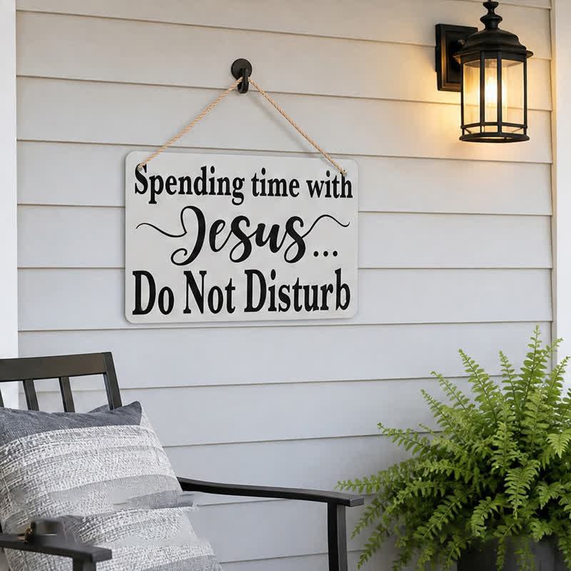 Christianartworkshop Vintage Script Prayer Metal Wall Sign: Beacon of Abiding Divine Comfort - image 1