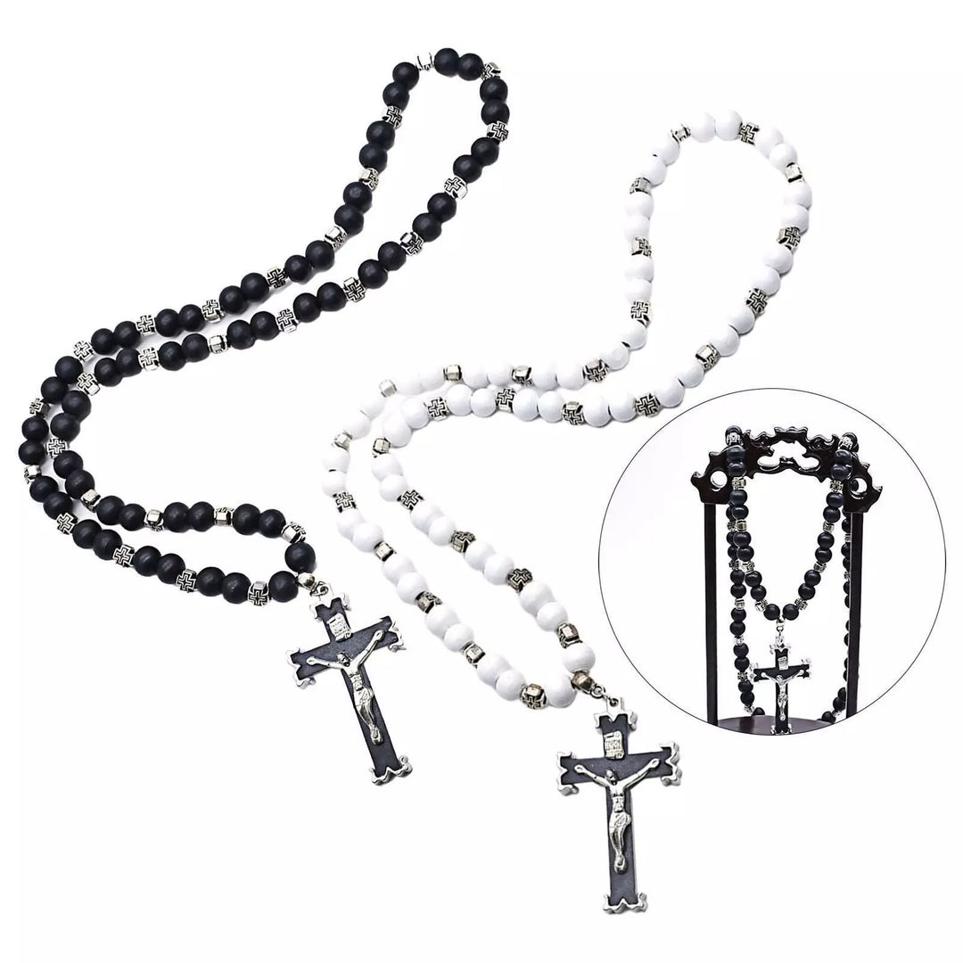 FREE Today: Crucifix Jesus Pendant Prayer Necklace