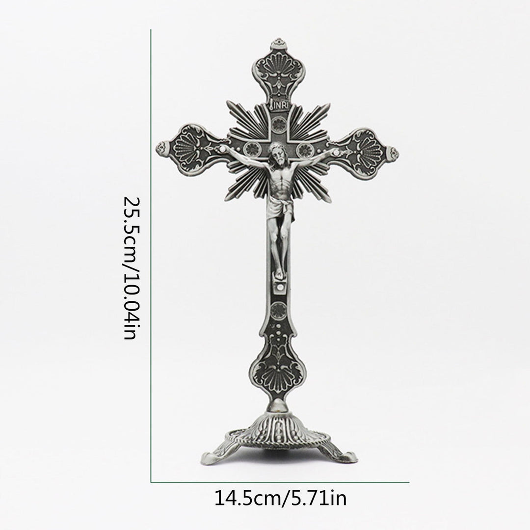 Lord Jesus Christ Standing Crucifix Decoration Ornament