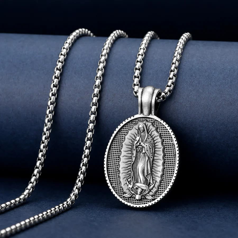 FREE Today: Our Lady of Guadalupe Virgin Mary Necklace