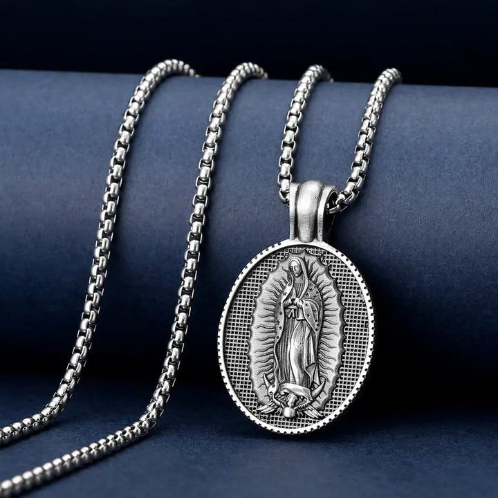 FREE Today: Our Lady of Guadalupe Virgin Mary Necklace