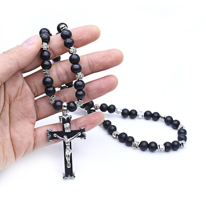 FREE Today: Crucifix Jesus Pendant Prayer Necklace