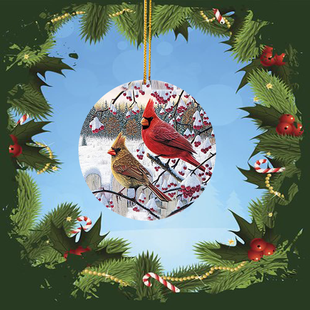 Discount Today: 3 Realistic Styles Northern Cardinal Christian Ornaments