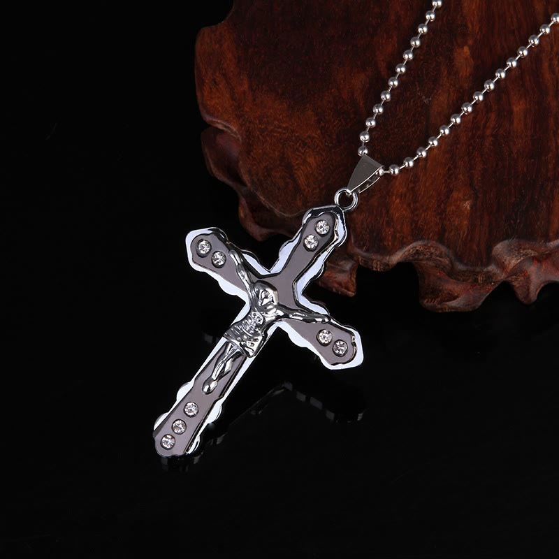 FREE Today: Classic Cross Jesus Pendant Faith Necklace