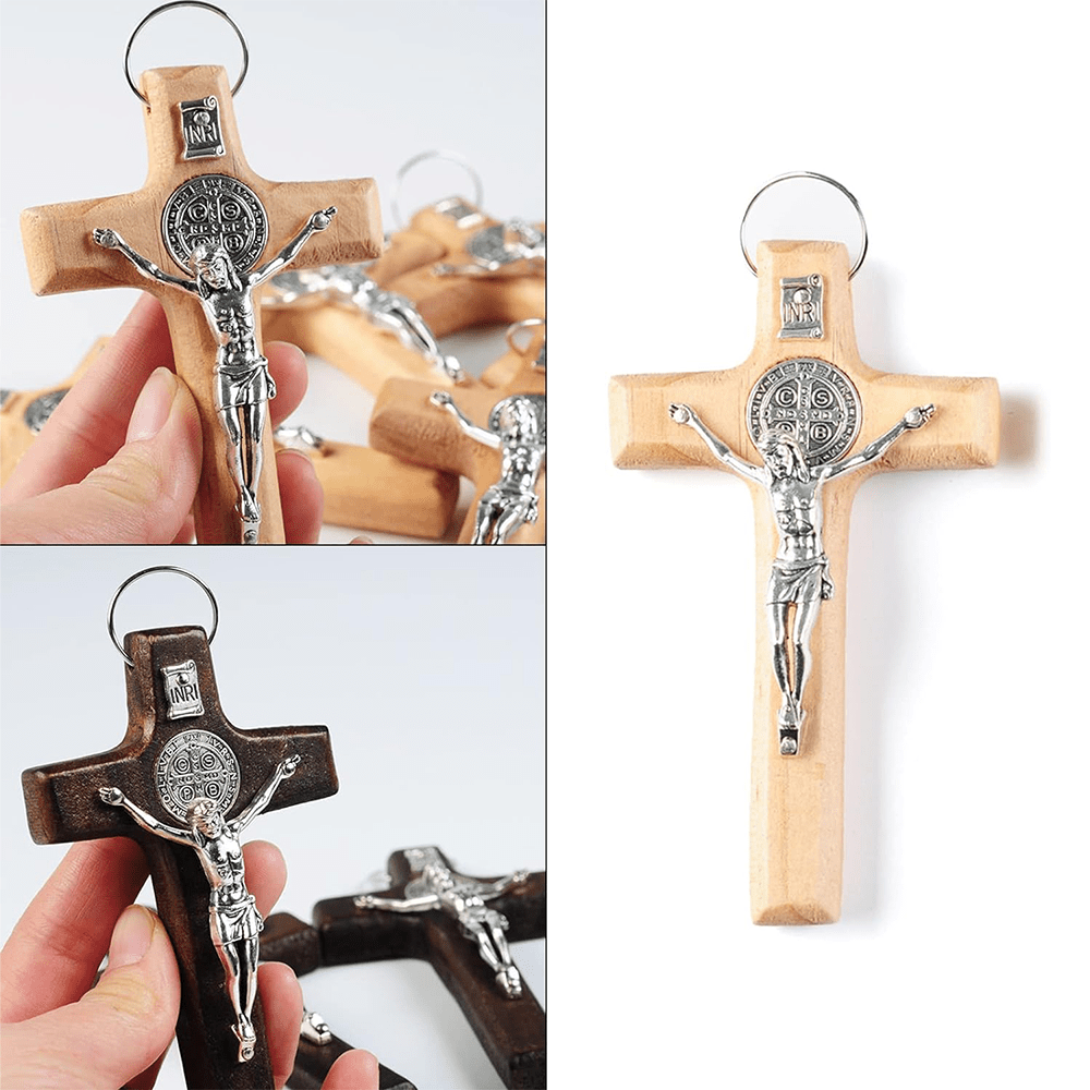 Crucifix Wall Decoration Hand-Held Blessing Sacred Baptism Cross