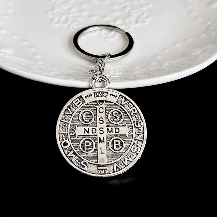 Christianartworkshop Blessed St. Benedict Religion Key Chain