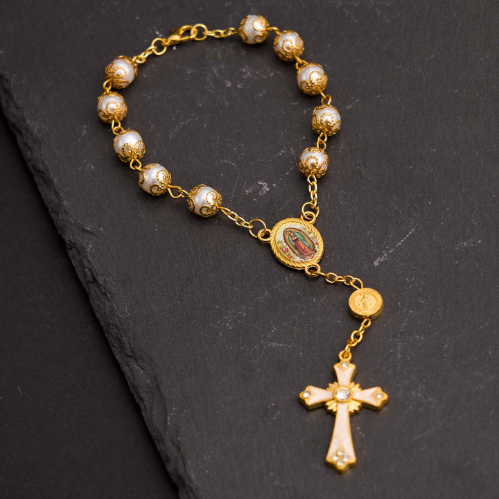 Our Lady of Guadalupe Multipurpose Graceful Bracelet Rosary