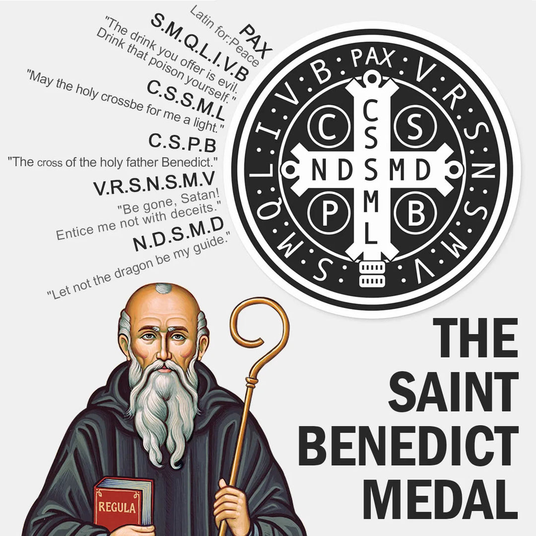 Discount Today: St. Benedict the Protector Titanium Ring