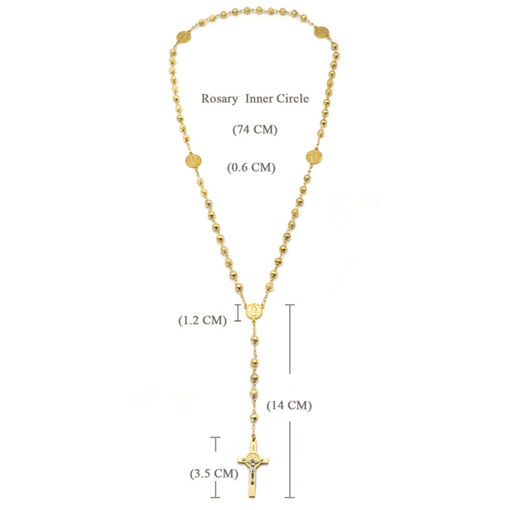 St. Benedict Golden Classic Rosary