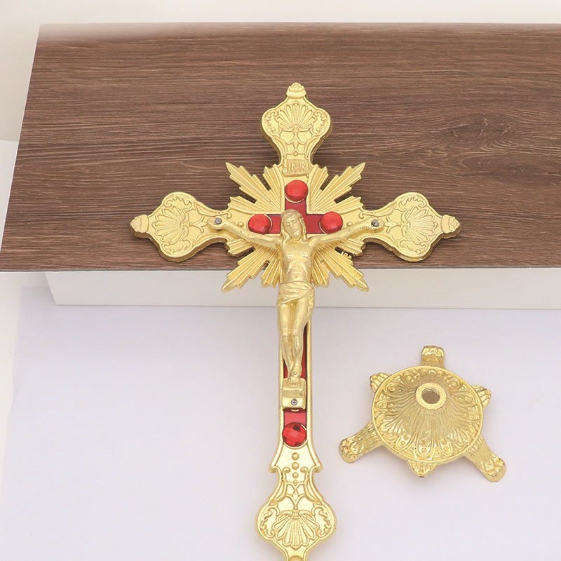 Lord Jesus Christ Standing Crucifix Decoration Ornament