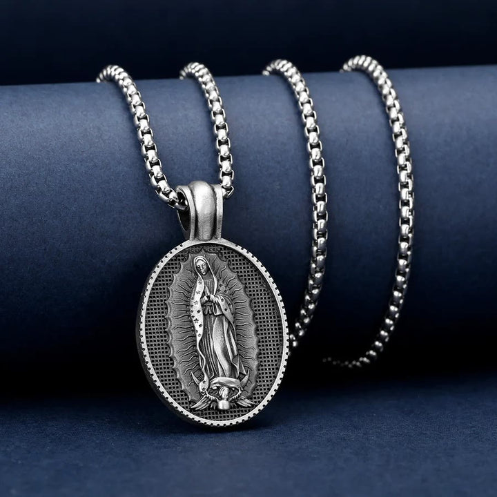 FREE Today: Our Lady of Guadalupe Virgin Mary Necklace