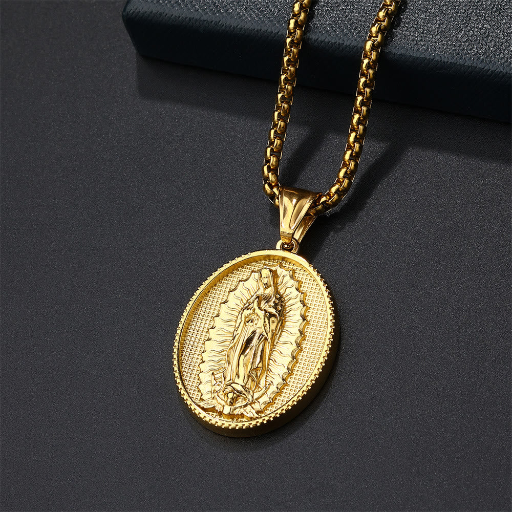 FREE Today: Our Lady of Guadalupe Virgin Mary Necklace