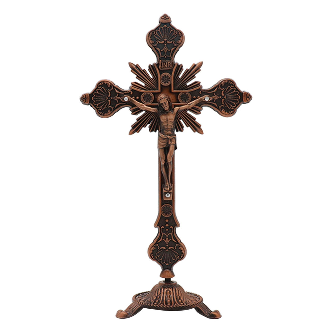 Lord Jesus Christ Standing Crucifix Decoration Ornament