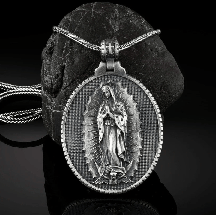 FREE Today: Our Lady of Guadalupe Virgin Mary Necklace