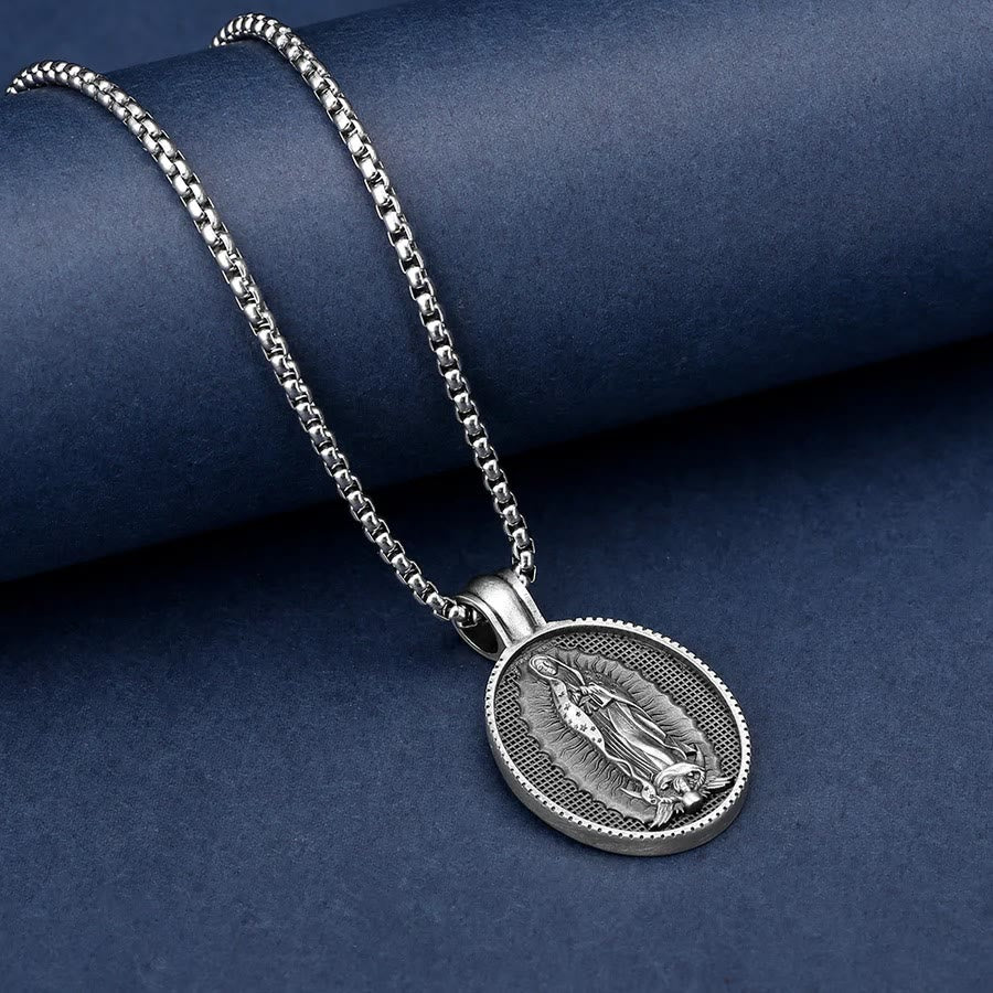 FREE Today: Our Lady of Guadalupe Virgin Mary Necklace