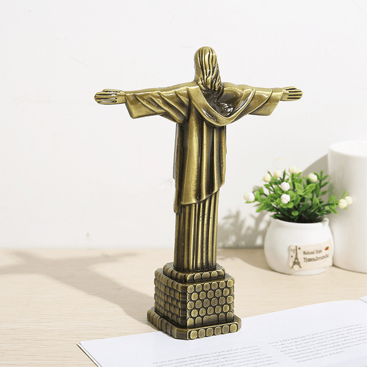 Metal Crafts Jesus Model Ornament