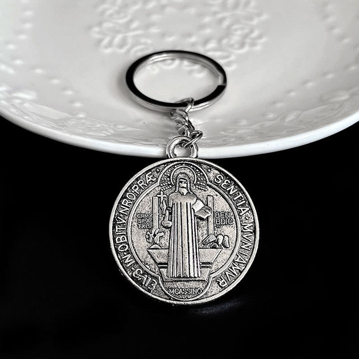 Christianartworkshop Blessed St. Benedict Religion Key Chain