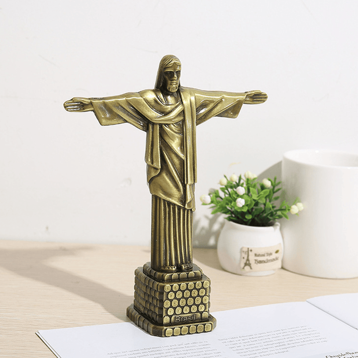 Metal Crafts Jesus Model Ornament