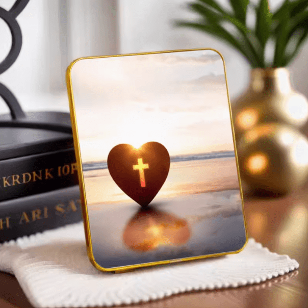 Christianartworkshop Modern Style Multi-options Cross Decorative Painting Desktop Ornaments