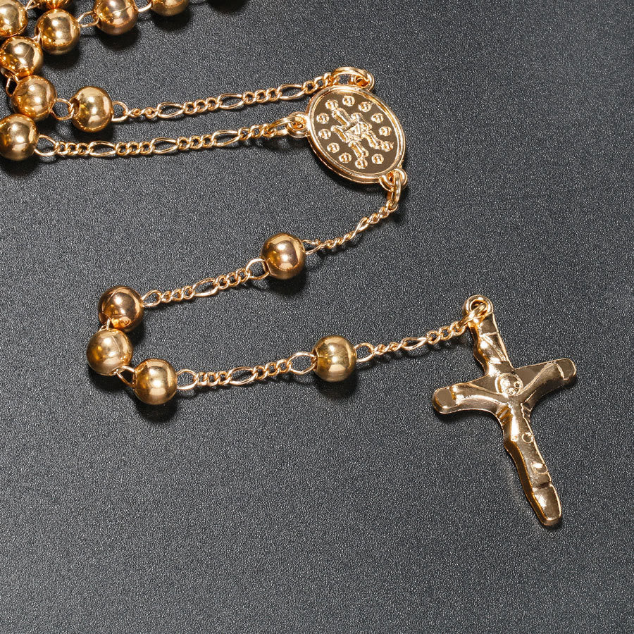 Discount Today: Christian Virgin Mary Long Chain Jesus Cross Religion Rosary