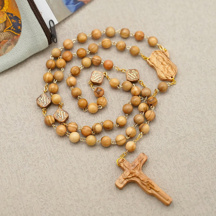 Quality Handmade Olive/Rosewood/Ebony Beads Prayer Rosary
