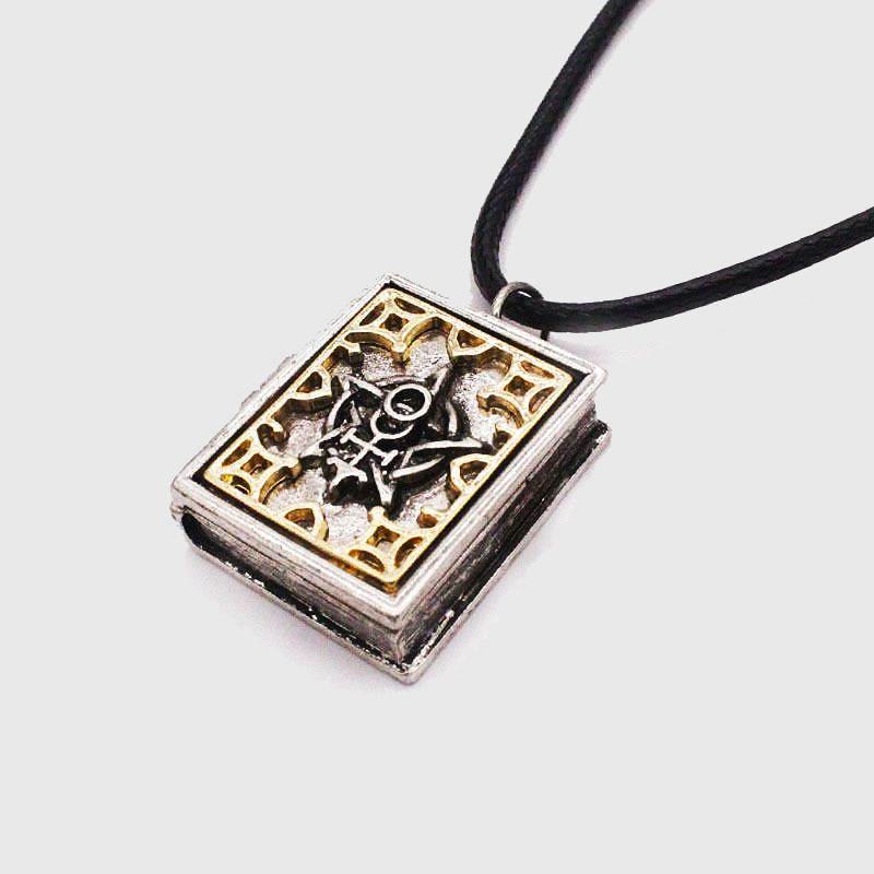 Christianartworkshop The Grimoire Spell Body Skull Necklace