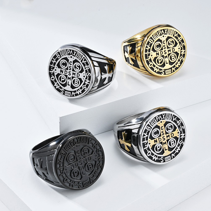 Free Today: St. Benedict the Protector Ring