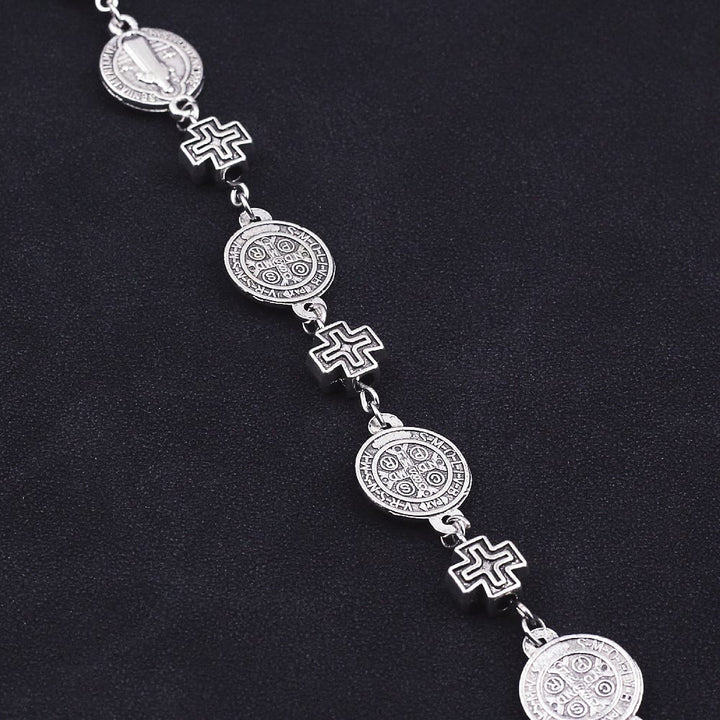 FREE Today: St. Benedict Medal Cross Protection Bracelet