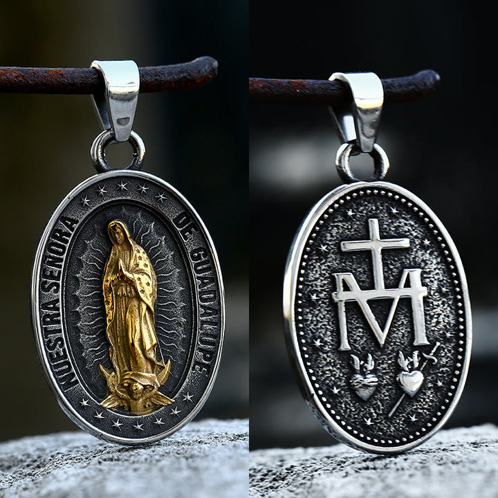 The Patron Saint: Our Lady of Guadalupe Necklace
