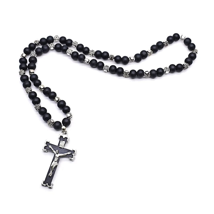 FREE Today: Crucifix Jesus Pendant Prayer Necklace