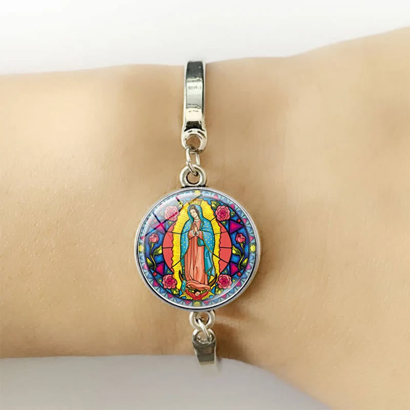 FREE Today: Santa Maria Our Lady Religious Glass Jewelry Set