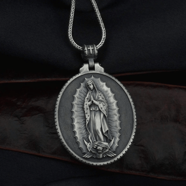 FREE Today: Our Lady of Guadalupe Virgin Mary Necklace