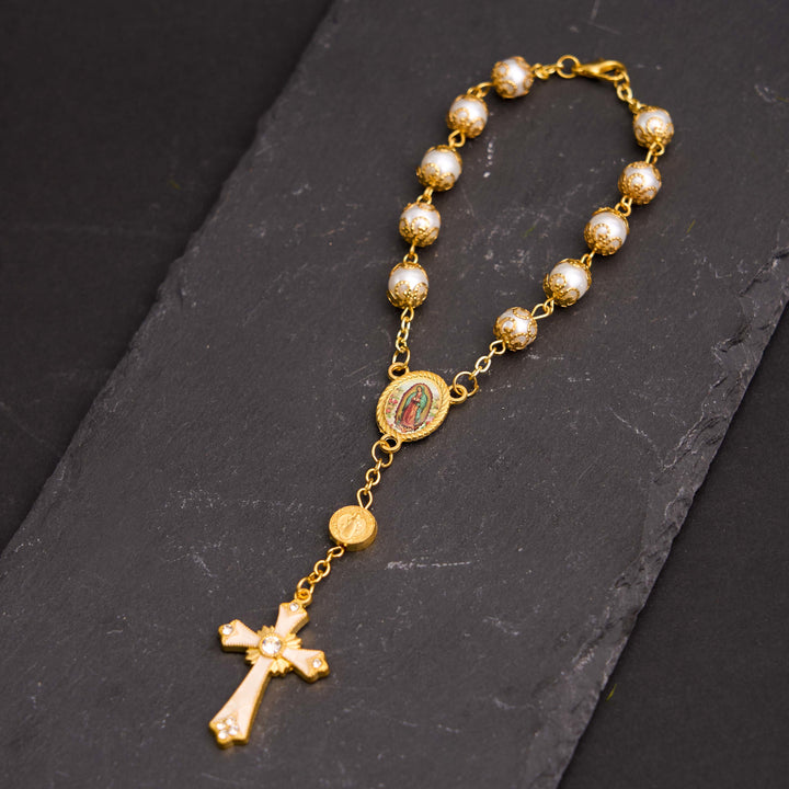 Our Lady of Guadalupe Multipurpose Graceful Bracelet Rosary