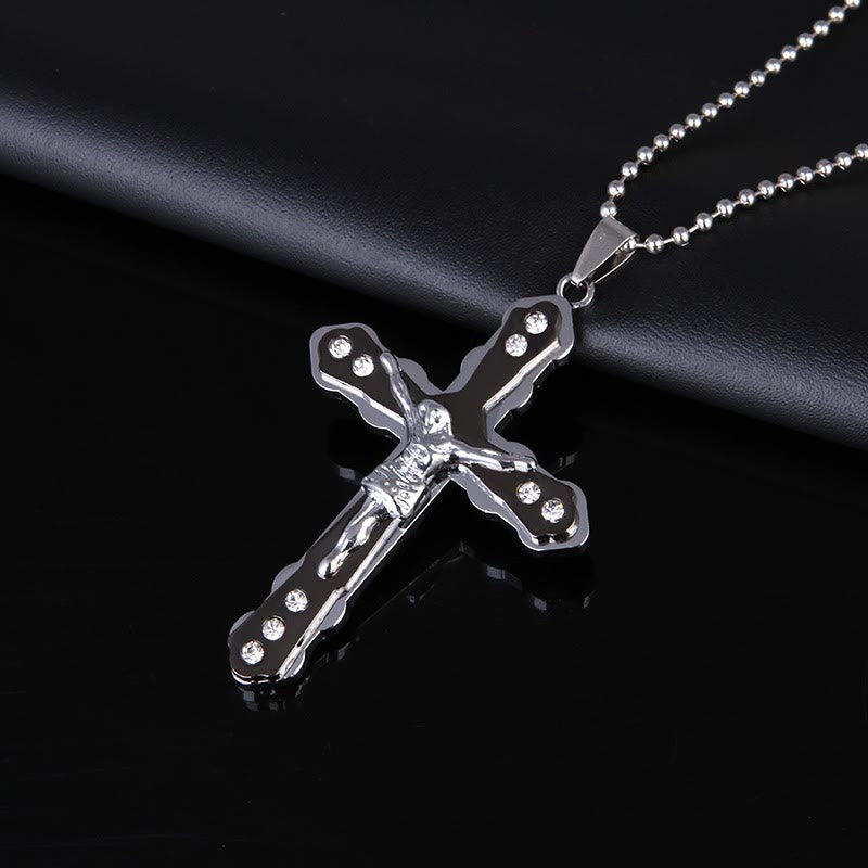 FREE Today: Classic Cross Jesus Pendant Faith Necklace