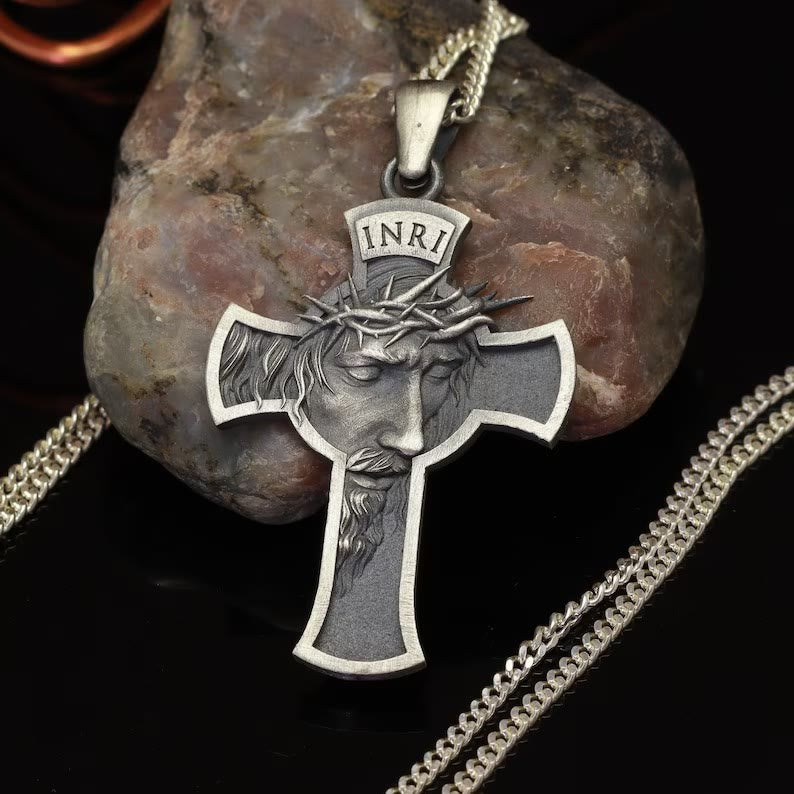 Christ Jesus Cross Jewelry Necklace