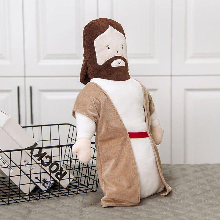 Cartoon Jesus Doll Plush Jesus Headrest Pillow