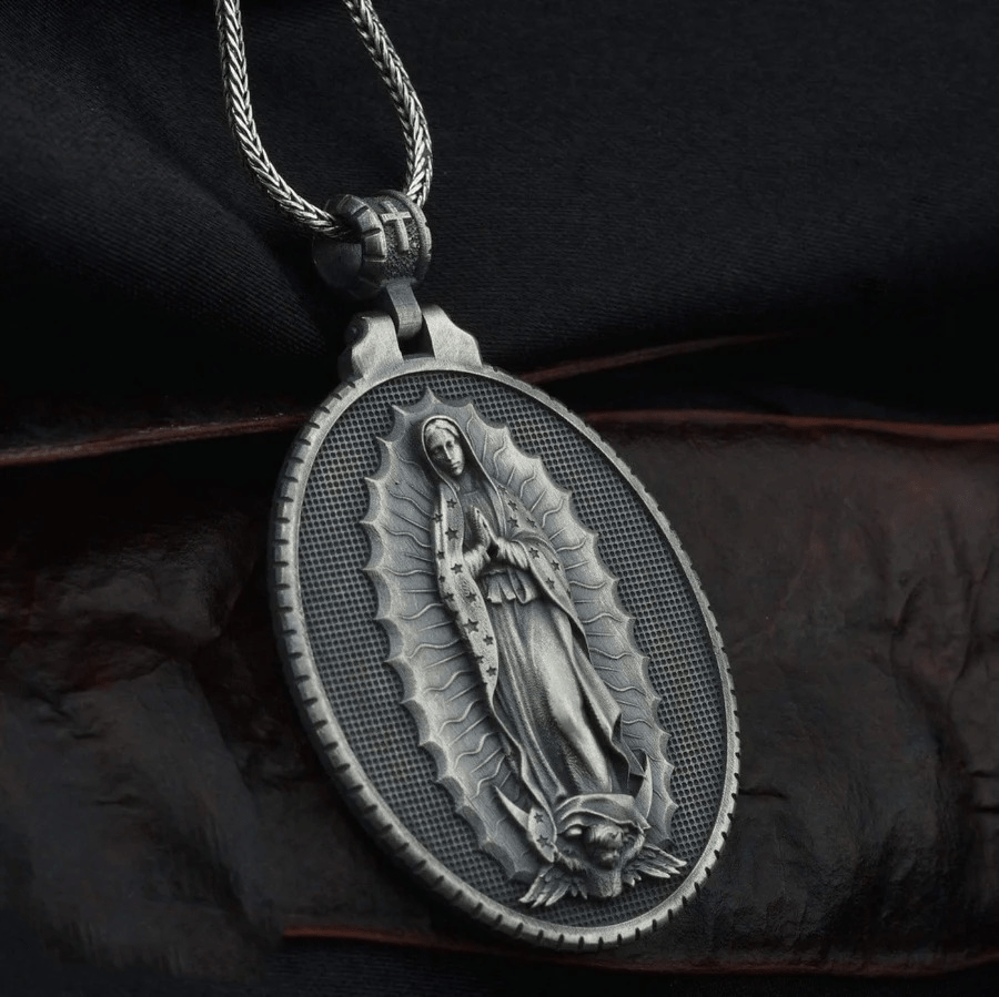 FREE Today: Our Lady of Guadalupe Virgin Mary Necklace